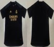 2023-2024 Real Madrid club thailand version black soccer jerseys second away