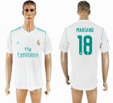 2017-2018 Real Madrid Thailand version #18 MARIANO white soccer jersey home