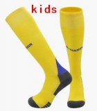 2024 Riyadh Crescent club yellow kid soccer socks home