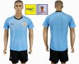 FIFA World Cup and Russia 2018 patch Uruguay team skyblue soccer jersey home