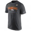 Professional customized Denver Broncos T-Shirts gray