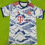 2021-2022 Bayern MÃ¼nich club thailand version white blue soccer jerseys