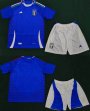 2024-2025 Italy Team blue white soccer jerseys home-QQ