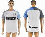 2017-2018 Inter milan thailand version white soccer jersey away