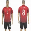 2016 Turkey team red INAN #8 soccer jersey home