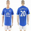 2016-2017 Everton FC club Barkley #20 blue soccer jersey home