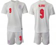 2022 World Cup England #9 KANE white soccer jerseys home