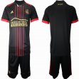 2021-2022 Atlanta United Club black soccer jersey home