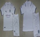 2021-2022 Manchester City club white soccer jerseys away