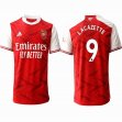 2020-2021 Arsenal Club thailand version #9 LACAZETTE red white soccer jersey home