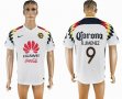 2017-2018 America club #9 R.JIMENEZ thailand version white soccer jersey away