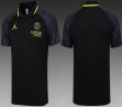 2023-2024 Paris Saint-Germain club black polo soccer shirts C1011