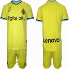 2022-2023 Inter Milan club yellow soccer jerseys second away