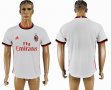 2017-2018 AC Milan thailand version white soccer jersey away