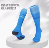 2022 Italy Team blue soccer socks home