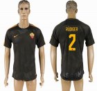 2017-2018 Rome Thailand version #2 RUDIGER black soccer jersey away