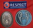 2019 Liverpool Champions League UEFA Pack 3 Patches Badges For 6 Cup