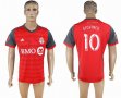 2017-2018 Toronto FC GIOVINCO #10 thailand version red soccer jersey home