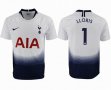 2018-2019 Tottenham thailand version #1 LLORIS white soccer jersey home