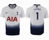 2018-2019 Tottenham thailand version #1 LLORIS white soccer jersey home