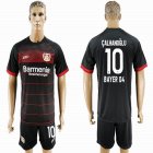 2016-2017 Bayer 04 Leverkusen CALHANOGLU #10 blue soccer jerseys home