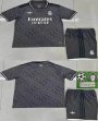 2024-2025 Real Madrid club black soccer jerseys second away-（1）