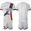 2024-2025 Paris Saint-Germain club white soccer jerseys away