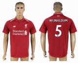 2018-2019 Liverpool Thailand version #5 WIJNALDUM red soccer jersey