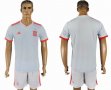 2018 World cup Spain team white soccer jersey away