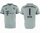 2018-2019 Bayern Munich #1 NEUER thailand version gray soccer jersey away