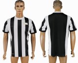 2017-2018 Juventus Thailand version white black soccer jersey