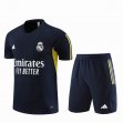 2023 Real Madrid club dark blue Training soccer jerseys