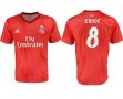 2018-2019 Real Madrid second thailand version #8 KROOS red soccer jerseys away