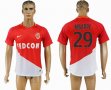 2017-2018 Monaco Thailand Version #29 MBAPPE red white soccer jersey home