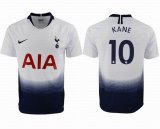 2018-2019 Tottenham thailand version #10 KANE white soccer jersey home