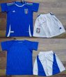2024-2025 Italy Team blue white Kids soccer jerseys home-QQ
