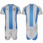 2024-2025 Argentina Team white skyblue soccer jerseys home