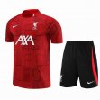 2023 Liverpool club red black Training soccer jerseys 01