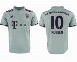 2018-2019 Bayern Munich #10 ROBBEN thailand version gray soccer jersey away