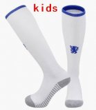 2024 Chelsea club white kid soccer socks home