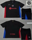 2024-2025 Champions League Barcelona club black soccer jerseys away