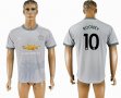 2017-2018 Manchester united #10 ROONEY thailand version gray soccer jersey away