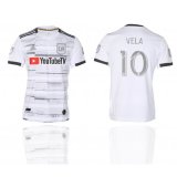 2019-2020 Los Angeles FC #10 VELA Thailand version white soccer jerseys away