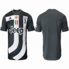 2018-2019 Juventus Thailand version black training suit soccer jersey