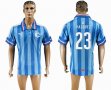 2016-2017 Guadalajara VAZQUEZ #23 thailand version skyblue soccer jersey away