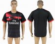 2017-2018 AC milan Thailand version black soccer jersey away