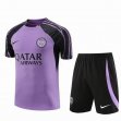 2023 Paris Saint-Germain club purple black Training soccer jerseys