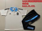 2024-2025 Argentina team Polo beige blue soccer uniforms with long shorts C1097