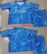 2022-2023 Real Madrid club skyblue kid soccer jerseys away