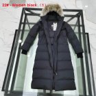 Women Canada Goose Down Chilliwack Bomber Hooded Warm Coat Fur Windbreaker parka 22-black 01